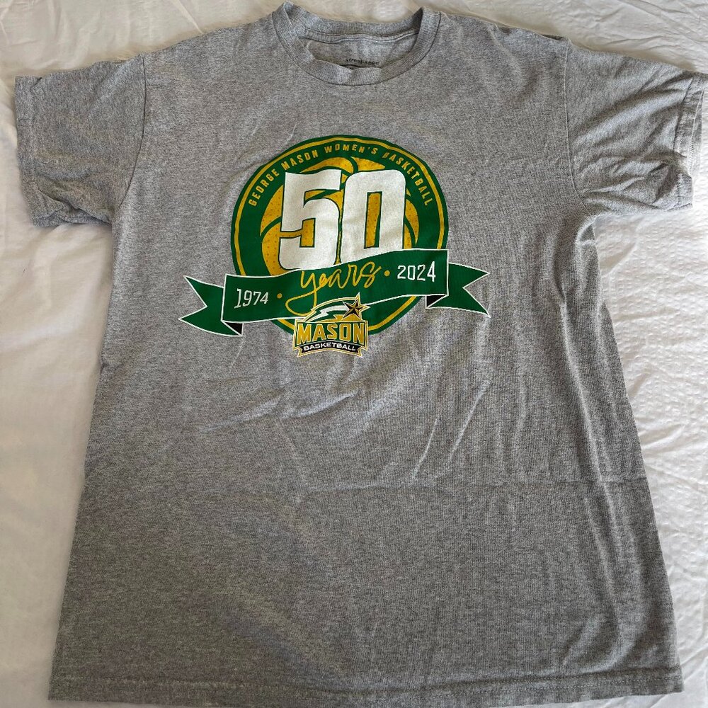 Medium Gray George Mason University Women’s Basketball T-shirt